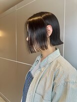 リノア 鵠沼海岸(LINOA)&nbsp;ダークアッシュ/似合わせカット/ミディアムレイヤー