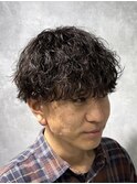 【波巻きスパイラル】【波巻きパーマ】T