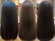 ヘアーメイク ツインズ(Hair Make TWINS)の写真/一人一人の髪質に合わせたメニューの提案で美髪に仕上がる♪ナチュラルに美しいストレートヘア☆髪質改善◎