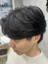 ナム 錦糸町(NAM)&nbsp;MEN’S/リバースセンターパート/ニュアンスパーマ/錦糸町
