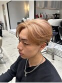 リバースセンターパート/刈り上げセンターパート/似合わせカット