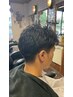 中高生限定メンズカット＋眉カット