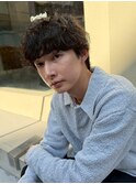 メンズ/メンズカット/パーマ/ニュアンスパーマ/韓国._.