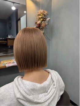 リュンヌ(LUNE)の写真/抜け感とツヤを両立。大人可愛いから上品スタイルまで、あなただけのオーダーメイドカラーをご提案。