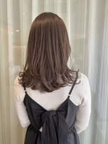 ザザ ZA/ZA 神楽坂&nbsp;ナチュラルレイヤー×透明感ベージュ