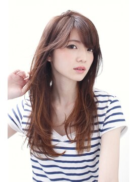 クーラ(Cura) 【Cura 小川雄基】ツルさらストレート　涼しげワンカールヘアー