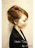【Anphi】パーティーヘアセット・ルーズヘップバーン
