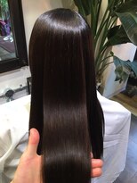 コレット ヘアー 大通(Colette hair) セミロング☆サラ艶ストレート