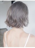 【THEORDER】外国人風ホワイトブリーチBOB