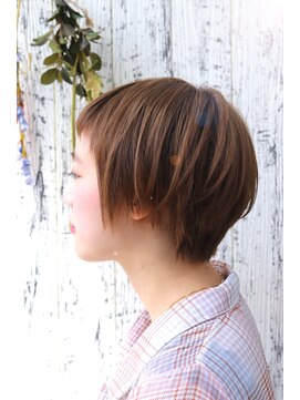 マルカ(marca) 【marca】 エアリーショートで小顔ひし形シルエット♪担当:三上