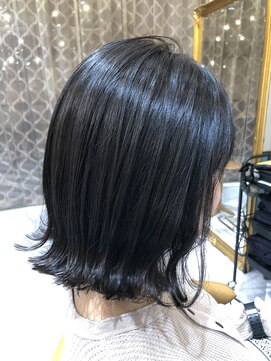 ロンドアベニール 北千住(Lond avenir) namie  切りっぱなし外ハネボブ