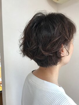 ヘアーファイナリー ジャンクス(Hair finery Janx) 大人可愛いショートのパーマ