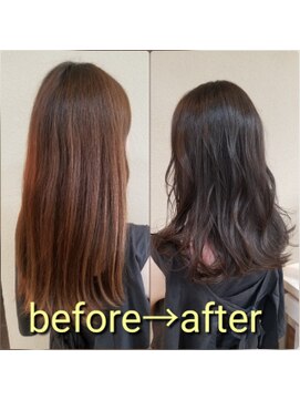 アナザースカイ (another sky) ロング×ピンクアッシュ