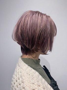 アディクト 綾瀬(ADDICT) 【ADDICT YuuYa】ピンクエモージュ_ショートボブ