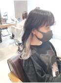 【EIGHT渡辺】インナーカラー×ホワイトアッシュ