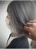 インナーカラーでこなれ感
