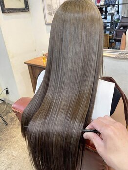 リタへアーズ(RITA Hairs)の写真/驚くほどの艶髪が叶う！お客様の髪の傷み具合、状態に合わせた完全フルオーダーの髪質改善メニュー◇