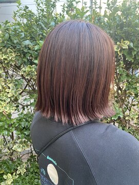 ネオリーブソラ 相模大野店(Neolive sola) 切りっぱなしカット/セクションカラー