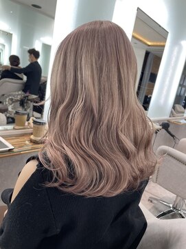 ウィクシーミミ 栄矢場町店(wixy mimi) ラベンダーミルクティーベージュ