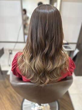 アプシー 三田駅前店(Apsee) グラデーションカラー/1ブリーチ