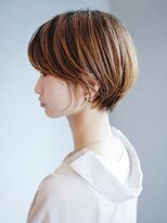 アイティーバイアルバム 藤沢店(IT by ALBUM)&nbsp;美人ショートボブ_斜めバンググレージュカラー_9273