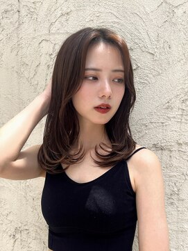 ロンド ストラーダ 心斎橋(Lond strada) マチルダボブ×ピンクベージュ×美髪［髪質改善/縮毛矯正］