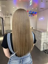 ゲーム 原宿店(GAME)&nbsp;ミルクティーベージュ/ダブルカラー/ケアブリーチ/髪質改善/原宿