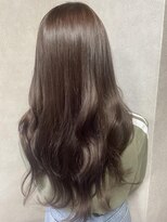 ニーナ ビューティーサロン(NINA Beauty Salon) 秋カラー+エクステ#マロンブラウン#秋カラー