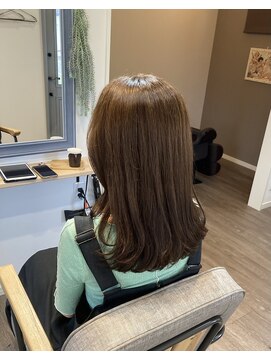 ベル ヘアアンドヘッドスパ(Belle Hair&Head spa) オリーブベージュ