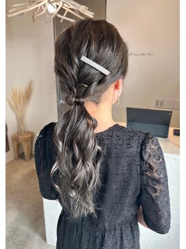 ローウェ 表参道(Louwe) パーティヘア/ポニーテールアレンジ