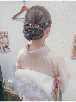 着付けMENU多数有◎大切な日のお手伝いをさせていただきます!結婚式など、シーンに合わせてご提案します☆