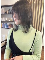 ダアッカ(da acca)&nbsp;インナーカラーニュアンスグリーン