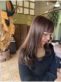 ナチュラル顔周りレイヤー