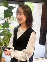 ノエ トトン(noe tton)&nbsp;外ハネボブ×透明感カラーA-20