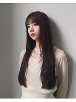 大人可愛い ナチュラルレイヤーストレート