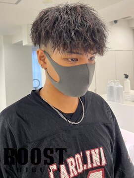 ルースト 渋谷店(ROOST) マッシュ×ツイストパーマ