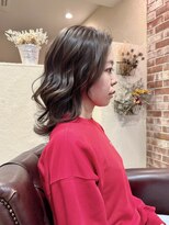 ルーリールー(Rulyru) 【京都・烏丸】 ツヤ感オトナグレージュ 【ルーリールー】