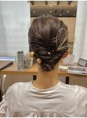 和髪×着物に合うセットデザイン