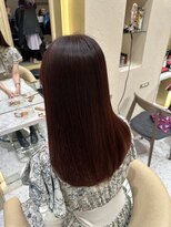 プアメリア 名古屋(Puamelia)&nbsp;ブリーチなし/レッド/ピンク/艶カラー