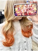 プロセカ 天馬司 グラデーション ベージュ オレンジ レイヤー