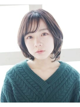 アウラ(Aula by marbles) オリーブブラウン/オリーブベージュ/レイヤーショート[横浜]