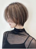 ショート前髪カット美髪おくれ毛_ba504971
