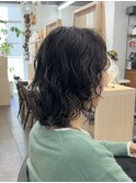 ミディアムパーマレイヤーパーマケアパーマニュアンスパーマ