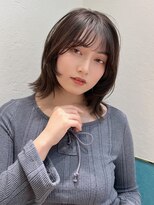 ロンド レグリーズ 立川(Lond leglise)&nbsp;オリーブグレー/ボブ/顔周り/小顔/レイヤー/髪質改善/縮毛矯正