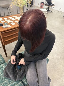 エルメ クラマエ(Elme) こっくりボルドーカラー◎