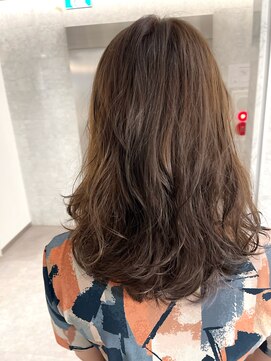 髪質改善簡単スタイリングデジタルパーマデザイン