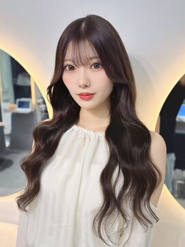 ラピス 福岡天神店(Lapis) チョコレートブラウン×エクステ70枚