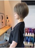 ダブルカラー×ショート
