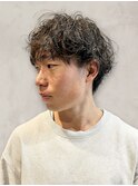 メンズカット!ツイスパ×波巻きパーマで爽やかイメチェン