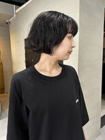 ヘアー アイス ルーチェ(HAIR ICI LUCE)&nbsp;ボブ アゴ上ボブ ぱつっとボブ ショートボブ マチルダボブ 山中